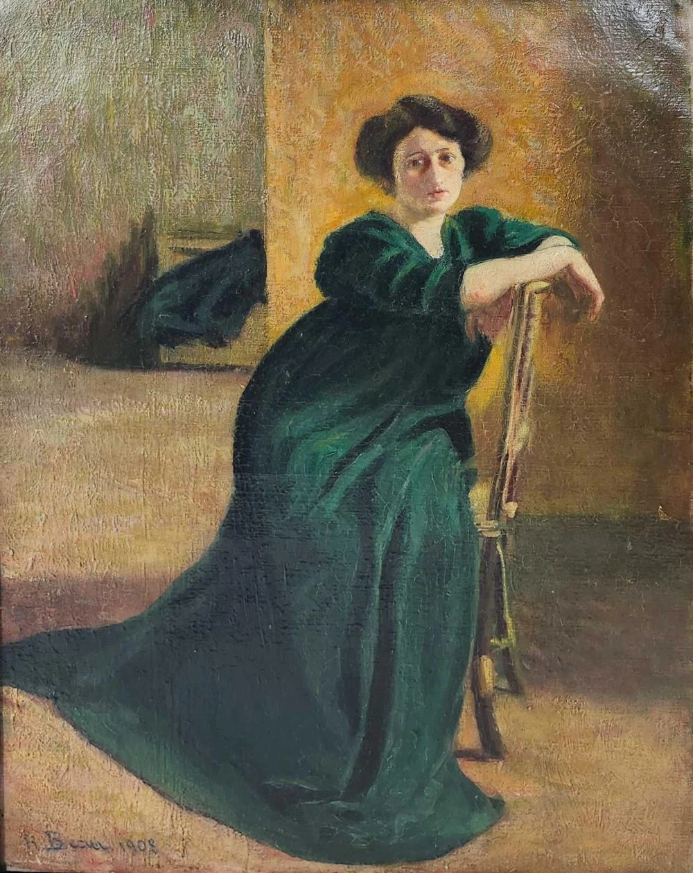 Donna in verde - 1908